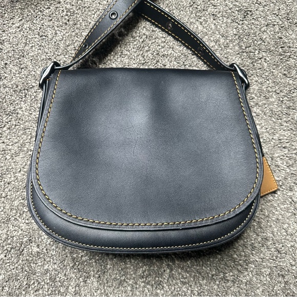 Coach Saddlebag 23 75th Anniversary Crossbody in Black - Picture 2 of 11